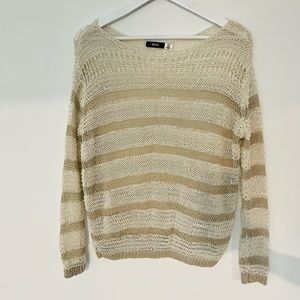 Loose knit beach sweater